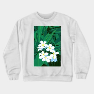 Maui Plumeria Crewneck Sweatshirt